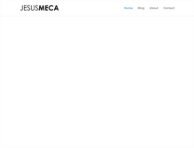 Tablet Screenshot of jesusmeca.net